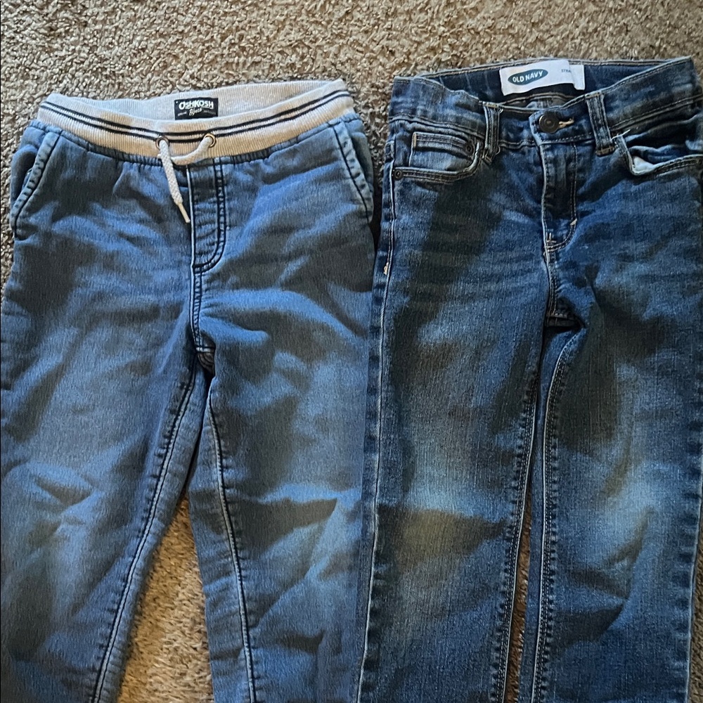 Old Navy and Oshkosh Blue Jeans Bundle 5t
